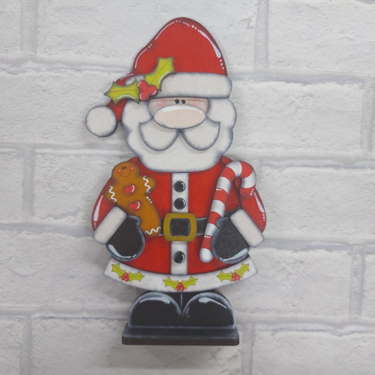 Blank MDF paintable Kit - Father Christmas