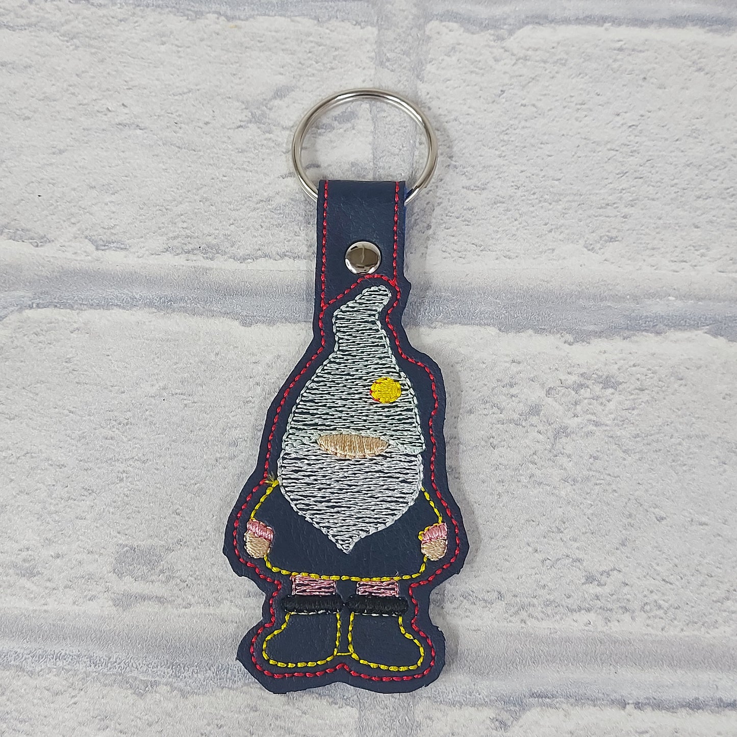 Handmade Vinyl Keyring - Gnome