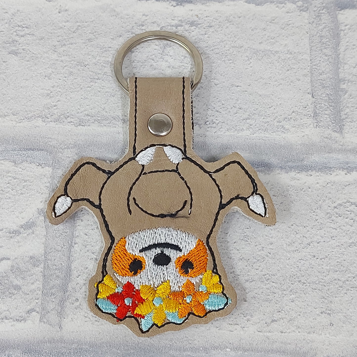 Handmade Vinyl Keyring - Sloth