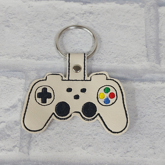 Handmade Vinyl Keyring - Game Controller