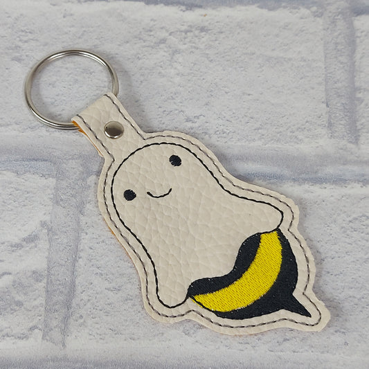 Handmade Vinyl Keyring - Boo Bee