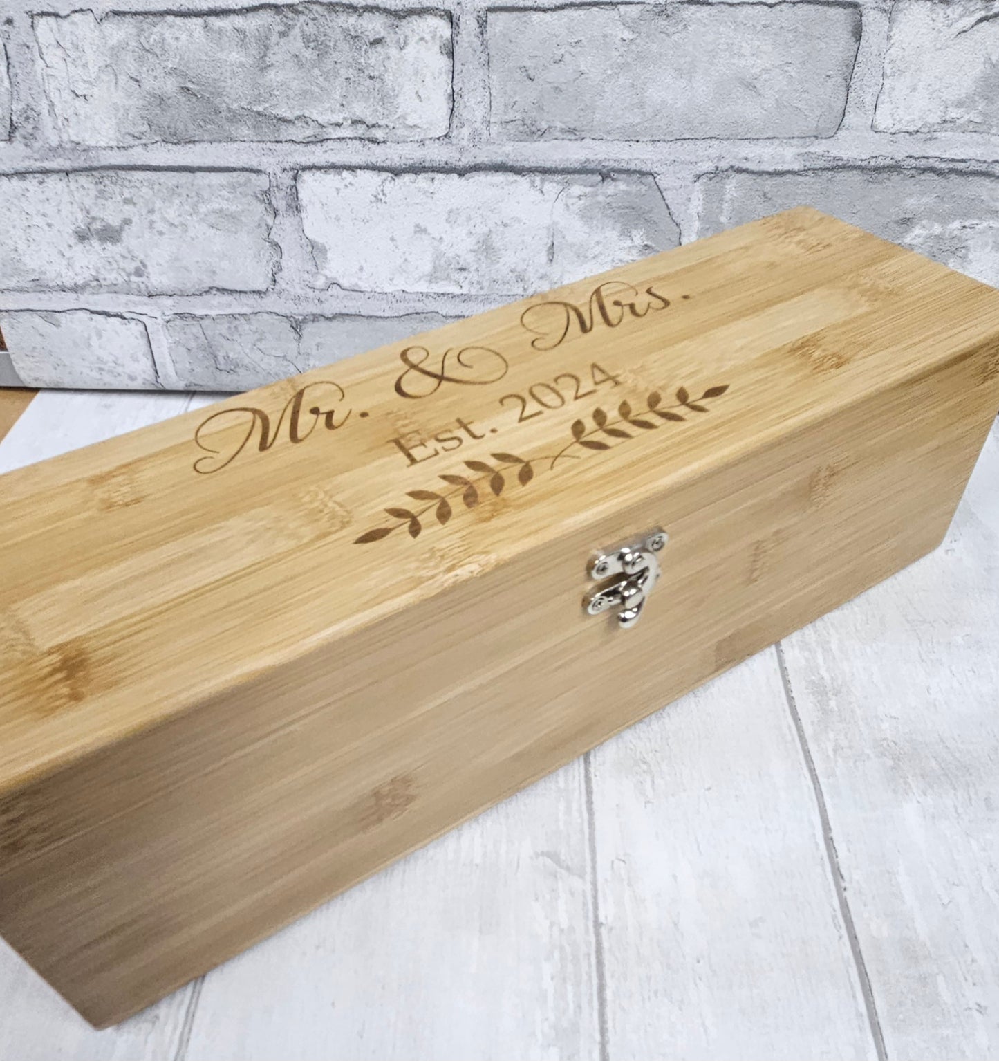 Personalised Wine Gift Box Set