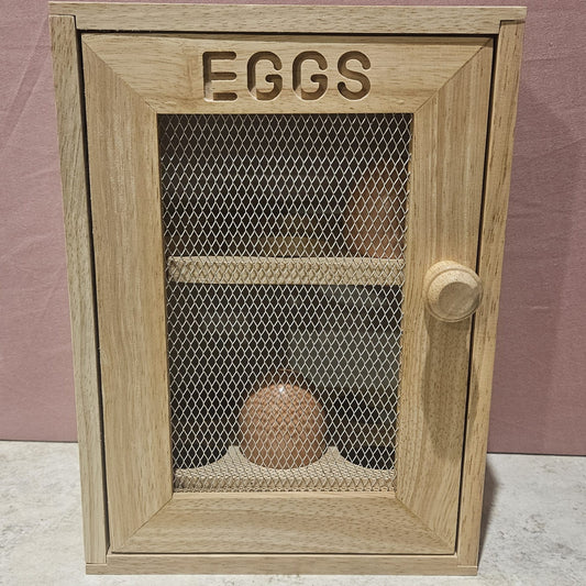 Hevea Wood Egg Storage unit Storage Cupboard