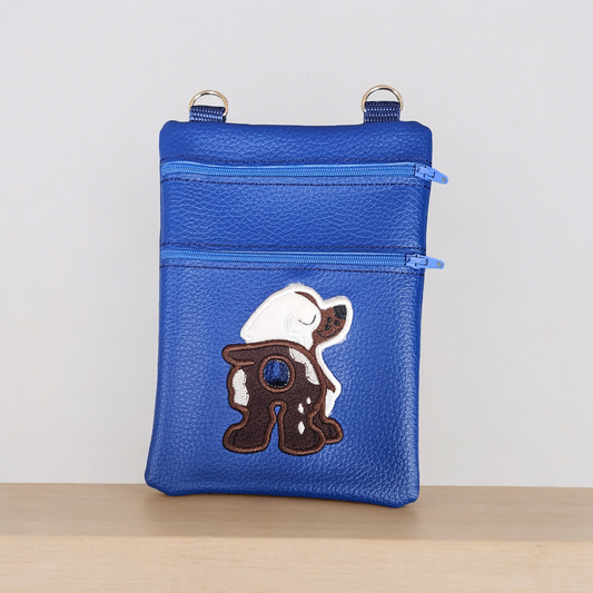 DOG WALKING BAG - BLUE / DOG