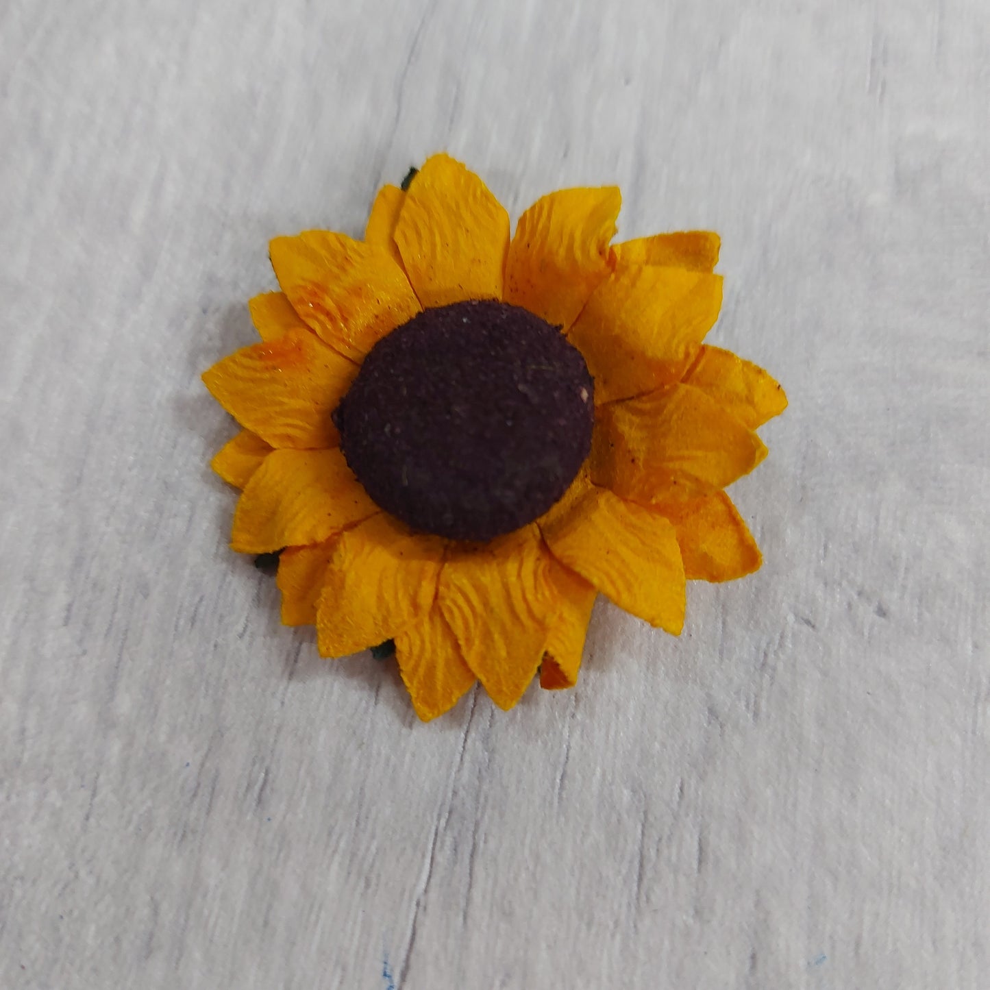 PAPER SUNFLOWERS 4PACK. EMBELLISHMENTS