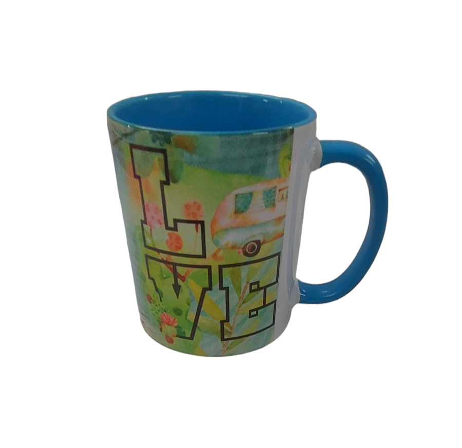 MUG - HAPPY CAMPER - LOVE