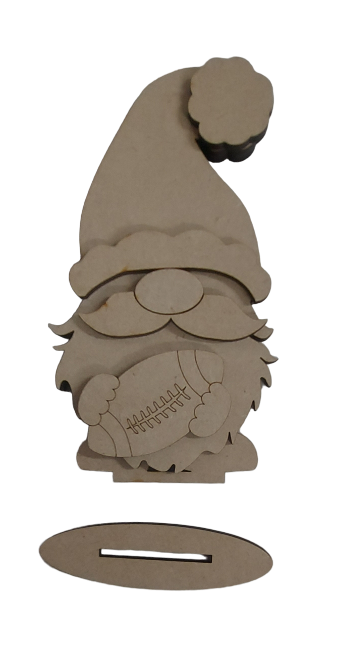 PAINTABLE MDF MALE GONK / GNOME small - VARIOUS OPTIONS