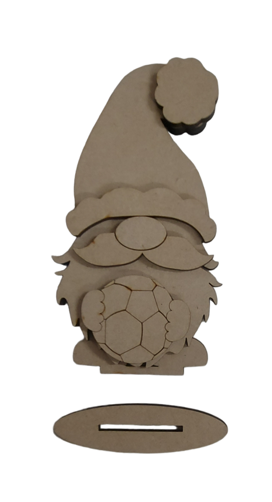 PAINTABLE MDF MALE GONK / GNOME small - VARIOUS OPTIONS