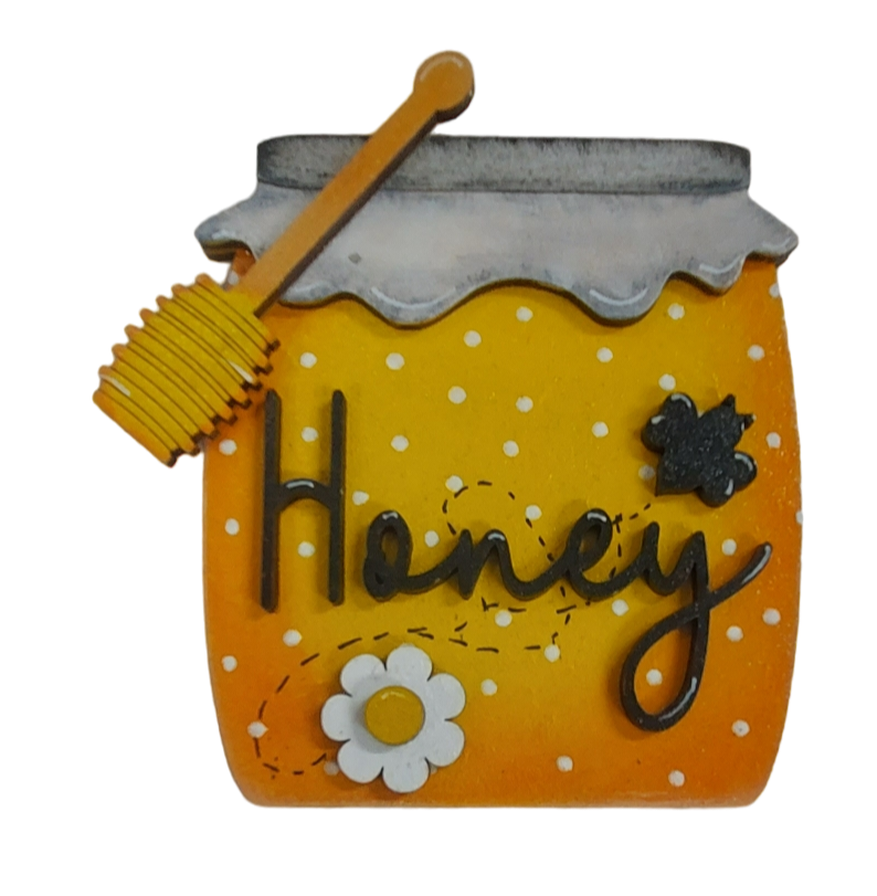 PAINTABLE MDF BLANK - Honey Pot